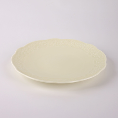 Тарелка молочная Camelia, глянцевая, 28.5х3 см, фарфор (JET, арт. HS237023)