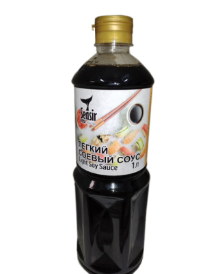 Соус соевый легкий 1л, SEASIR