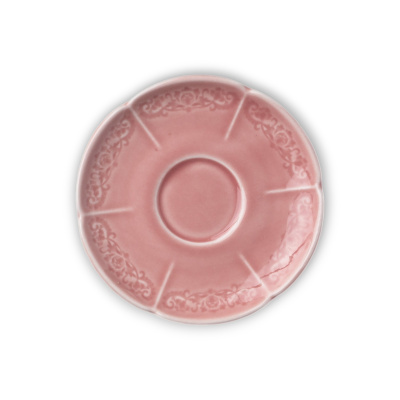 Блюдце розовое Camelia, глянцевая, 11.8х1.7 см, фарфор (JET, арт. HS236300)