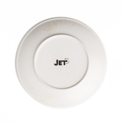 Тарелка белая, матовая, 17,2 х 1,6 см (JET, арт. H2859-SH12-2)