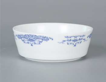 Салатник темно-синий, Retro Rose, глянцевый, 15,1 х 5,4 см, 550 мл, фарфор (JET, арт. C9300245)