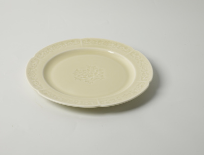 Тарелка плоская молочная Camelia, глянцевая, 26х2.2 см, фарфор (JET, арт. HS231975)