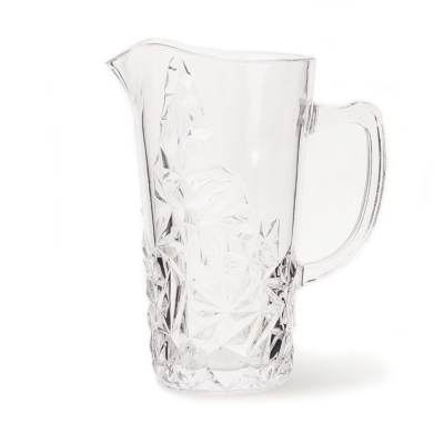 Кувшин "Грани" прозрачный, 1200 мл, стекло (JET, арт. ORT269-1)