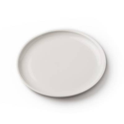 Тарелка белая, глянцевая, 20 х 2,2 см, фарфор (JET, арт. A25171)