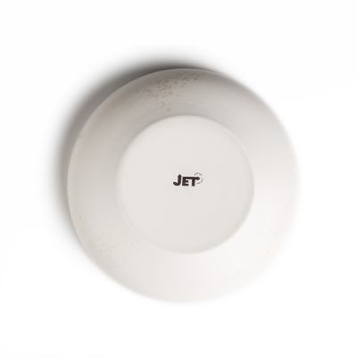 Салатник белый, матовый, 22,7 см (JET, арт. H13744-SH12-2)