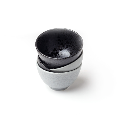 Салатник  черный, матовый, 10 х 6,2 см, 275 мл, фарфор (JET, арт. A22986W521)