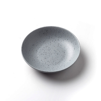 Салатник серый, матовый, 21,6 х 4,6 см, фарфор, 800 мл (JET, арт. A15396W1101)