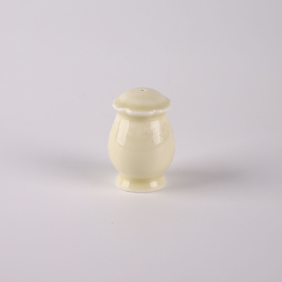 Солонка/перечница (3 отверстия) молочная Camelia, глянцевая, 4х6.5 см, фарфор (JET, арт. HS236309)