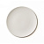 Тарелка белая, матовая, 22,5 х 2 см, фарфор (JET, арт. A0018W1274)