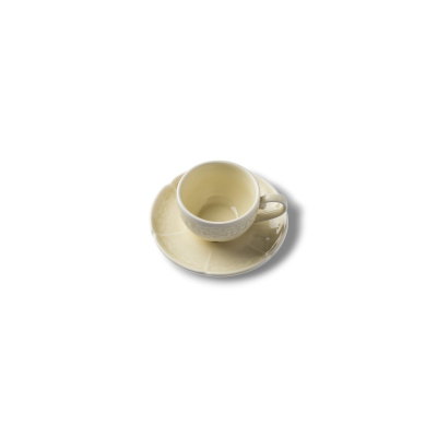 Блюдце молочное Camelia, глянцевая, 11.8х1.7 см, фарфор (JET, арт. HS237025)