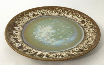 Тарелка плоская Eclipse, кристаллическая глазурь, 25х25х2, фарфор (JET, арт. HS219468)