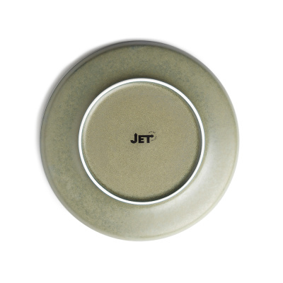 Тарелка зелено-синяя, полуматовая, 21,5 см (JET, арт. H11650-SH04)