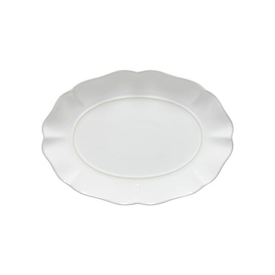 Блюдо овальное COSTA NOVA ROSA White, 29,7x21x3,5; DAA301-WHI(DAA301-02202F)