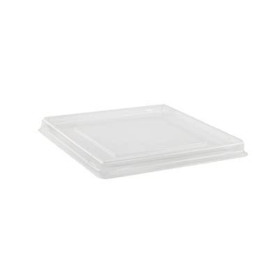 Крышка для контейнера OSQ OPSALAD 350 плоская 132x120x13,5, (50уп)(900кор) JET