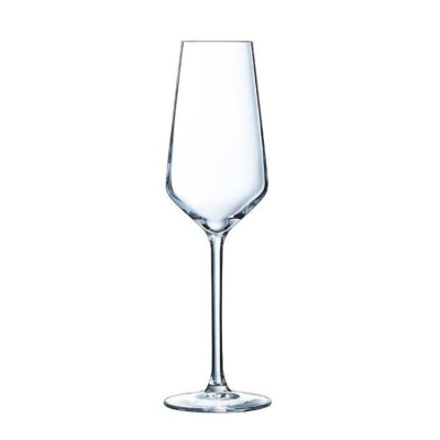 Бокал флюте для шампанского Дистинкшн 230мл, хр.стекло, прозрачный (JET, арт. Q9080)