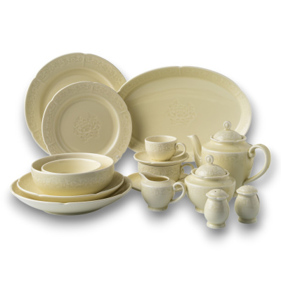 Тарелка плоская молочная Camelia, глянцевая, 21.2х2 см, фарфор (JET, арт. HS231974)