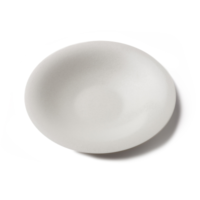 Тарелка белая, матовая, 28 х 5 см, фарфор (JET, арт. A2800W1274)