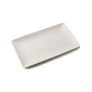 Блюдо прямоугольное белое, матовое, 27,3 х 16,5 х 2 см, фарфор (JET, арт. A21263W1274)