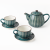 Чайный сервиз зеленый на 2 персоны Чайный сервиз зеленый на 2 персоны