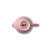 Молочник розовый Camelia, глянцевая, 7.5х10х6 см, 100 мл, фарфор (JET, арт. HS236304)
