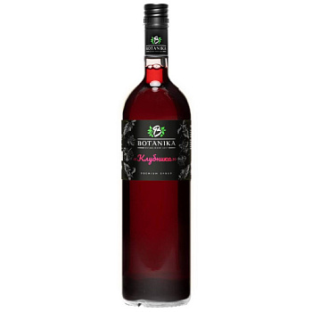 Сироп Клубника / Ботаника, стекло,1л (JET арт. с-с,сир65)