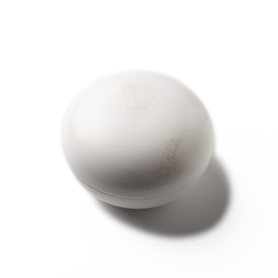 Салатник круглый с крышкой белый, матовый, 17 х 11 см, фарфор (JET, арт. H13594-SH12-2)