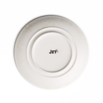 Блюдце белое, матовое, 16,4 см, фарфор (JET, арт. H4048-SH12-2)