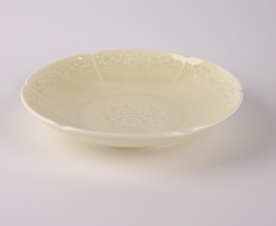 Тарелка глубокая молочная Camelia, глянцевая, 20х3.8 см, фарфор (JET, арт. HS236290)