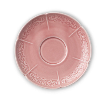 Блюдце розовое Camelia, глянцевая, 15.2х2 см, фарфор (JET, арт. HS231970)