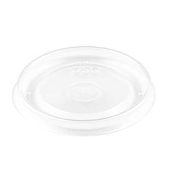 Контейнер круглый OSQ Round Bowl 400 (BW), 77/100x85, Крафт / Чёрный (30уп)(450кор) JET