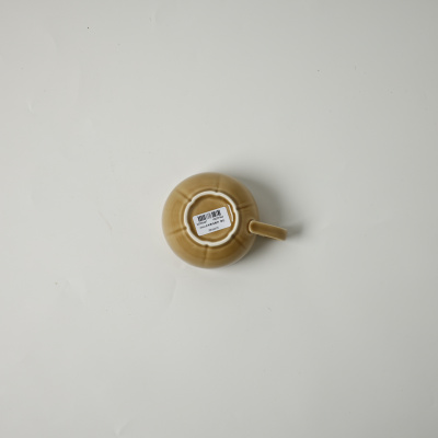 Чашка коричневая Camelia, глянцевая, 9.2х12х5.5 см, 200мл, фарфор (JET, арт. HS231966)