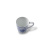 Кружка темно-синяя, Retro Rose, глянцевая, 12,5 х 8,6 х 10 см, 350 мл, фарфор (JET, арт. C9300242)