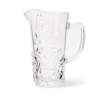 Кувшин "Грани" прозрачный, 1200 мл, стекло (JET, арт. ORT269-1)