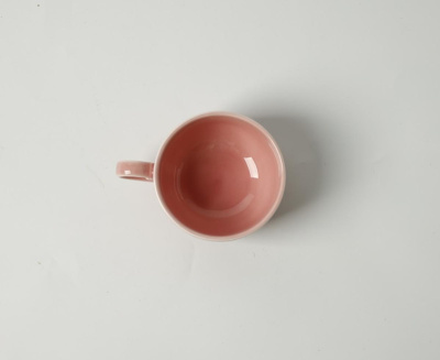 Чашка розовая Camelia, глянцевая, 6.2х9х4.5 см, 90 мл, фарфор (JET, арт. HS236299)