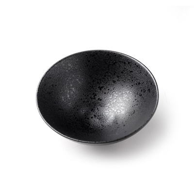 Салатник черный, матовый, 20,5 х 8,5 см, 1200 мл, фарфор (JET, арт. A15404W521)