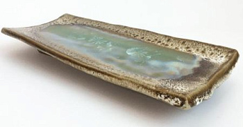 Блюдо для подачи Eclipse, кристаллическая глазурь, 24.5х10.5х3, фарфор (JET, арт. HS219666)