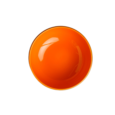 Боул оранжевый глянцевый, 1000 мл, 19,2*7,5 см, фарфор (JET, арт. H11033-N547)