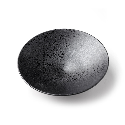 Салатник черный, матовый, 25,2 х 7 см, фарфор, 900 мл (JET, арт. A21520W521)