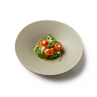 Салатник зеленый, матовый, 25,3 х 4,3 см (JET, арт. H14166-SH69)