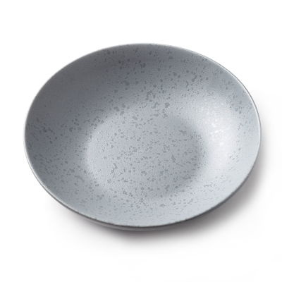 Салатник серый, матовый, 24,5 х 5,5 см, фарфор,1100 мл (JET, арт. A15397W1101)