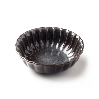 Салатник темно-серый, глянцевый, 14,1 х 6 см, фарфор (JET, арт. 17174112 HL1038700)