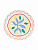 Тарелка круглая COSTA NOVA SUMMER BLISS Seaweed, 27,4x27,4x2,1; DEP271-SWD(DEP271-05924B)