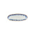 Тарелка овальная COSTA NOVA BRISA RIA BLUE, 24,3x9,2x2,0; GOA241-RIA(GOA241-00918V)