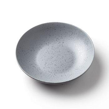 Салатник серый, матовый, 24,5 х 5,5 см, фарфор,1100 мл (JET, арт. A15397W1101)