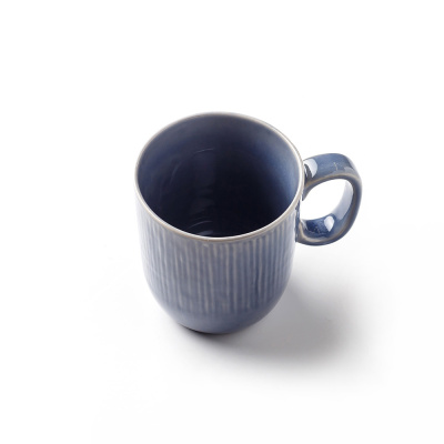 Кружка фиолетовая, глянцевая, 384 мл, каменная керамика (JET, арт. 17187325 HL1035410)