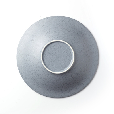 Салатник серый, матовый, 28,0 х 5,5 см, фарфор, 1100 мл (JET, арт. A2800W1101)