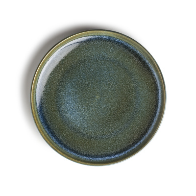 Тарелка зелено-синяя, полуматовая, 21,5 см (JET, арт. H11650-SH04)