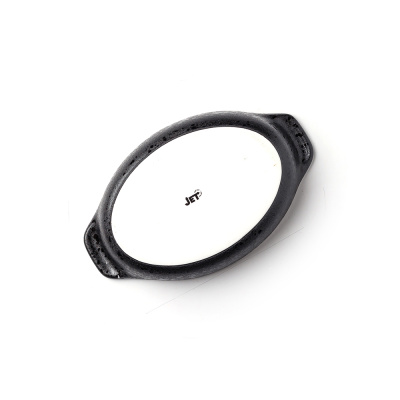 Форма для запекания с ушками черная, матовая, 25 х 15,3 х 4,6 см, фарфор, 600 мл (JET, арт. A26359W521)