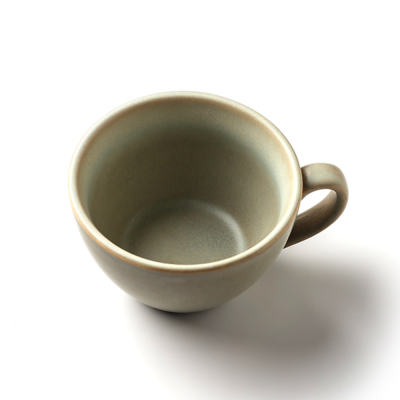 Чашка зеленая, матовая, 340 мл (JET, арт. H11771-SH69)