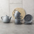 Чайный сервиз серый на 4 персоны + сахарница в подарок! Чайный сервиз серый на 4 персоны + сахарница в подарок!